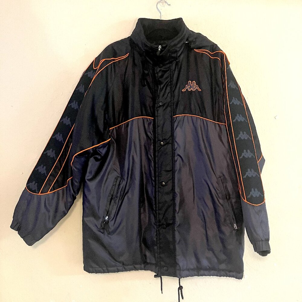 Kappa Vintage Men Active Weather Puffer (Large)